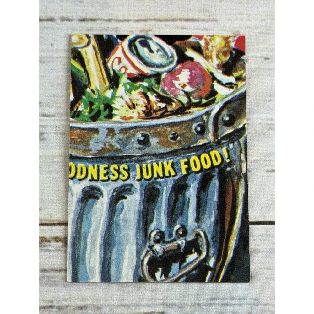 WACKY PACKAGES 1976 1977 16th SERIES 16 REAL GARBAGE PUZZLE C/L‎ NMMT/MINT